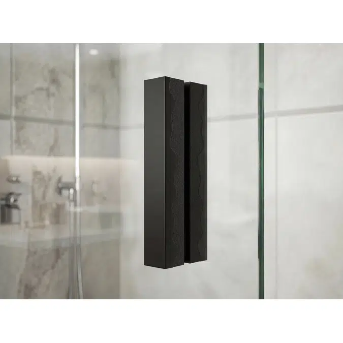 D2 Aura- 2 Fixed + Slider twin doors for shower in a corner
