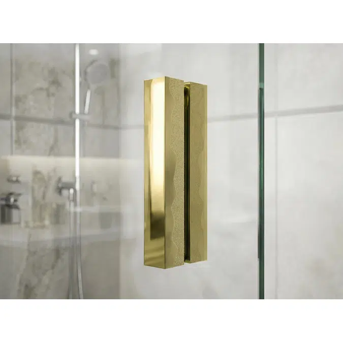 D2 Aura- 2 Fixed + Slider twin doors for shower in a corner