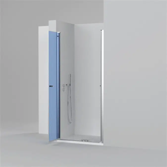 D2 Egipthia  - 2 Pivot twin doors for shower