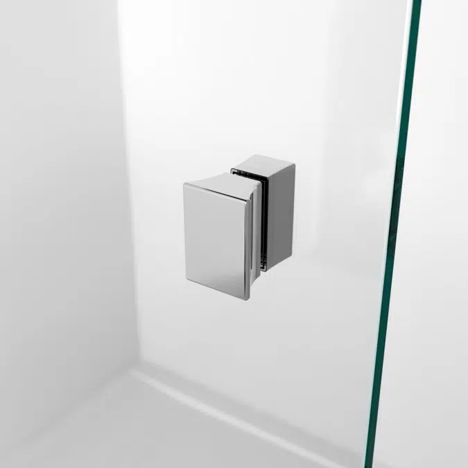 D2 Swing - Pivot twin doors at 180º with angle access for shower