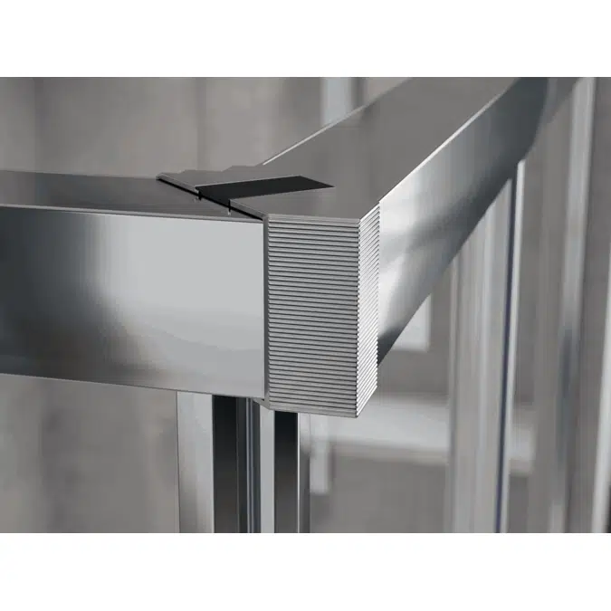 D3 Bella Vita   - 2 Fixed + Slider twin doors for shower in a corner