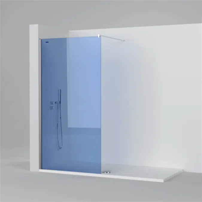 D1 Plus Giro - Fixed panel for bath or shower