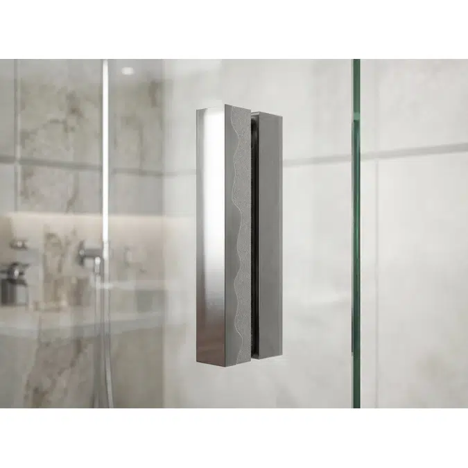 D2 Aura - 2 Fixed + Slider twin doors for shower