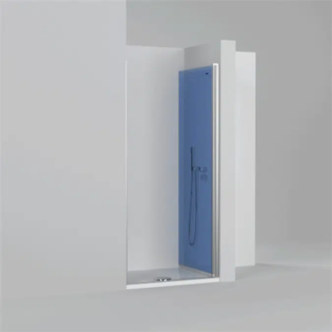 D1 Plus Giro - 1 Pivot door for shower