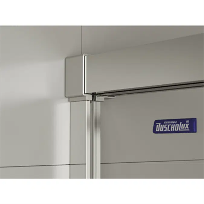 D2 Gredel - 1 Fixed + Slider door for bath