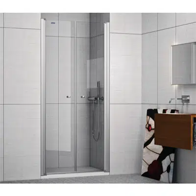 Image for D1 Plus Giro - 2 Pivot twin doors for shower