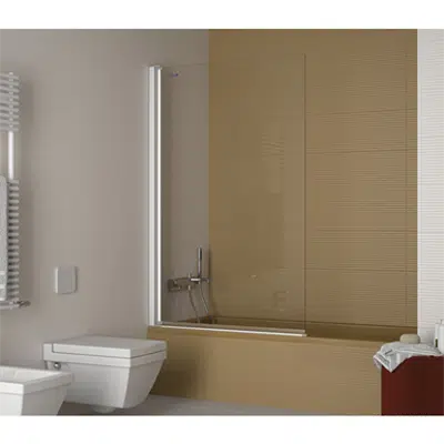 Obrázek pro D1 Plus Giro - Separator - 1 Pivot door for bath