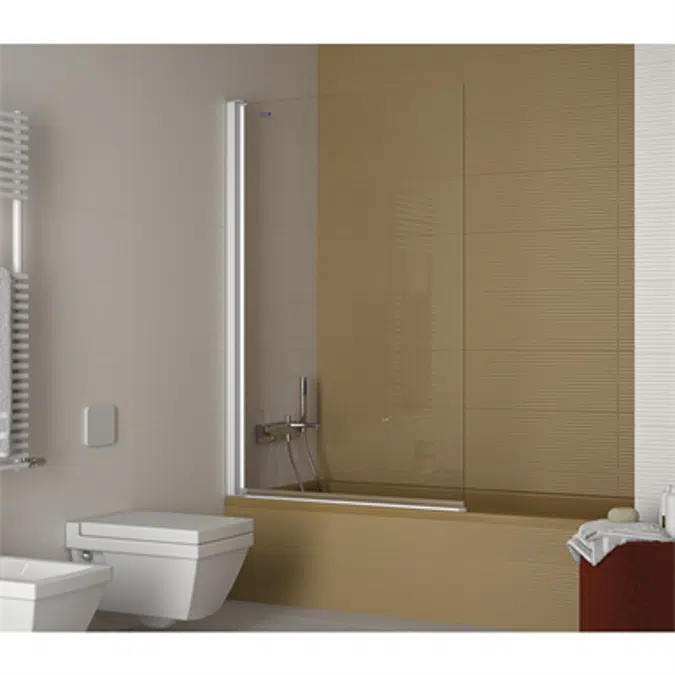 D1 Plus Giro - Separator - 1 Pivot door for bath