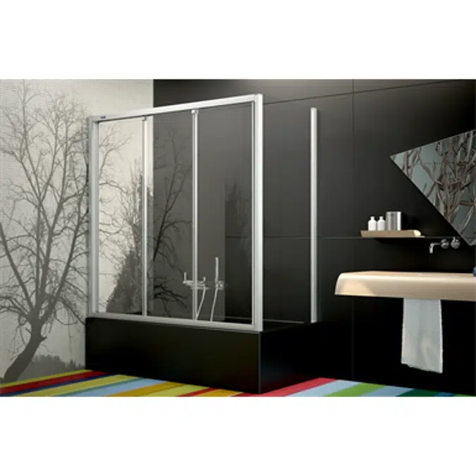 D1 Plus Evolution - 3 Slider doors for bath