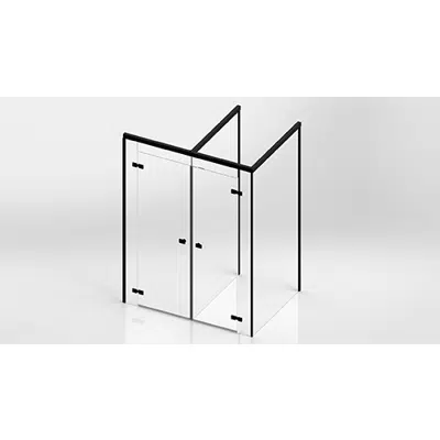 Image for System 210 - Modular system - Glass partition