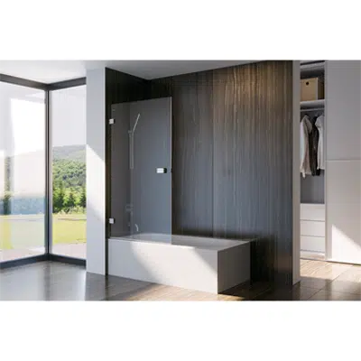 Image for D4 Pure20 - Separator - 1 Pivot door for bath