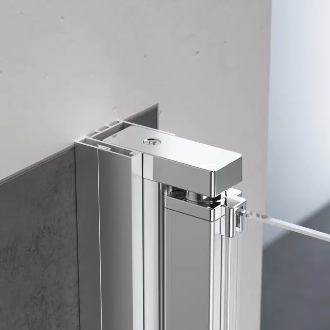 D2 Swing - Bi-fold and slider twin doors for shower