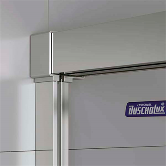 Duscho GravityONE - 2 Fixed + Slider twin doors for bath