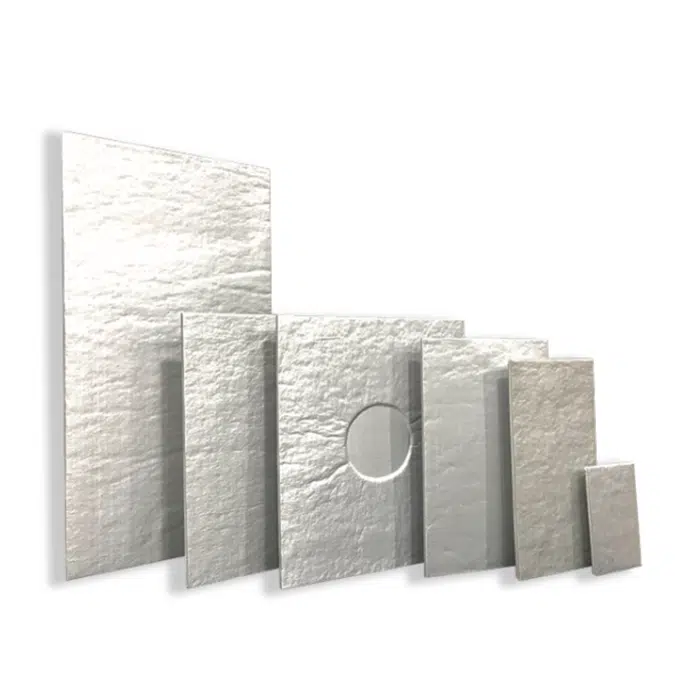 CZ  Vacuum Insulated Panels - Vacuum panel composed of a fiberglass core and a special fiberglass fabric coating.