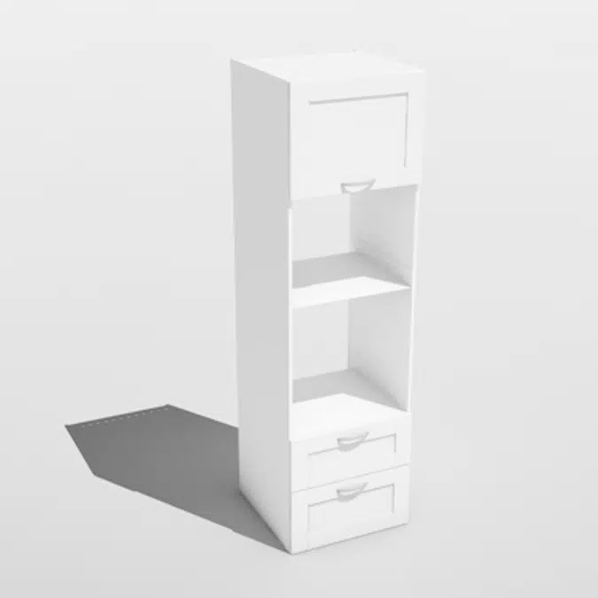 BIM objects Free download! Tall for builtin appliances 596