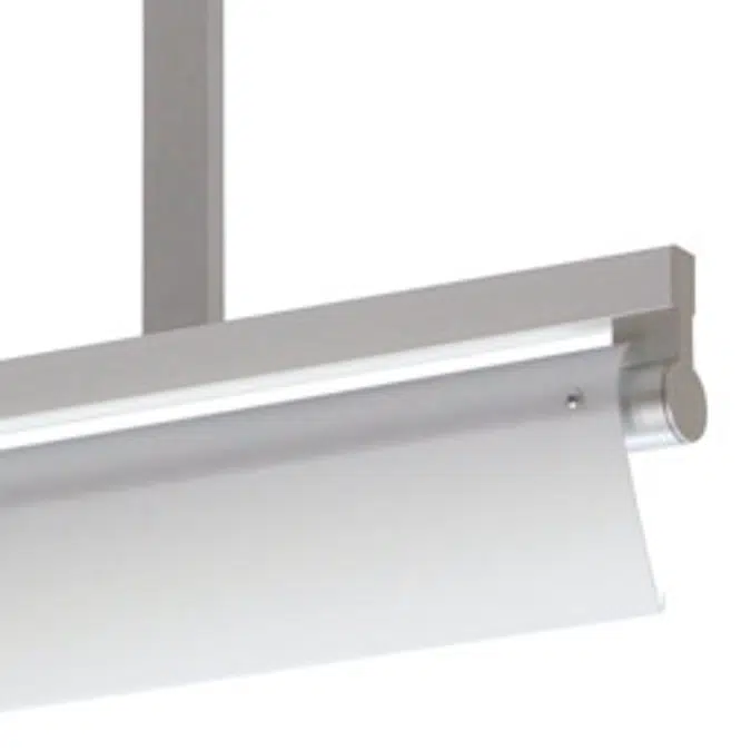 STICK ST8 - Trim 19 - T5 Single Lamp Ceiling Stem Mount Fixture