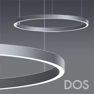 Image for DOS CIRCULAR DIRECT/INDIRECT WHITE LED WITH OPAL ACRYLIC LENS