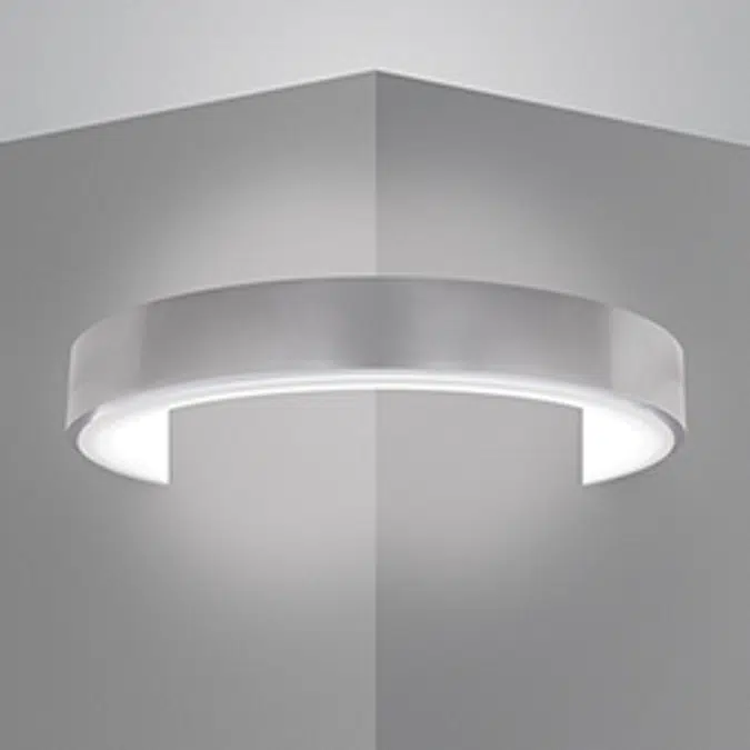 CYLINDRO II LED CORNER SCONCE WITH OPAL ACRYLIC DIFFUSER - B6743.LUX