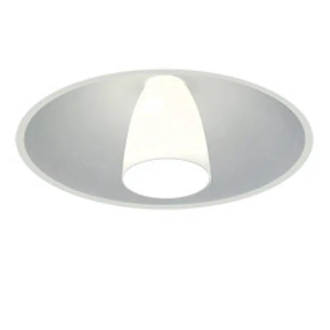 21-inch Semi-Recessed, Glass Downlight 4700 Series
