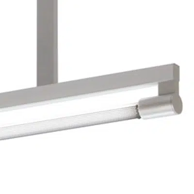 Image for STICK ST8 - Trim 11 - T5 Single Lamp Ceiling Stem Mount Fixture