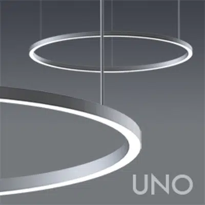 UNO CIRCULAR DIRECT WHITE LED WITH OPAL ACRYLIC LENS 이미지