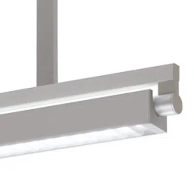 Image for STICK ST8 - Trim 30 - T5 Single Lamp Ceiling Stem Mount Fixture