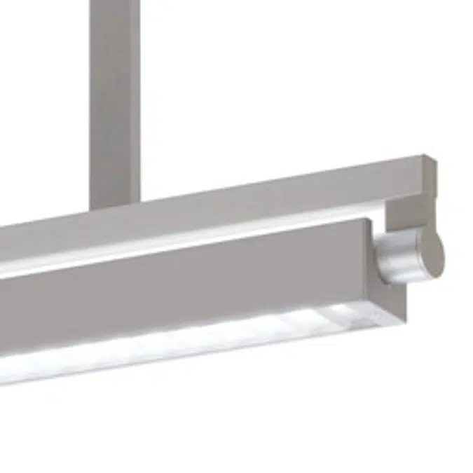 STICK ST8 - Trim 30 - T5 Single Lamp Ceiling Stem Mount Fixture