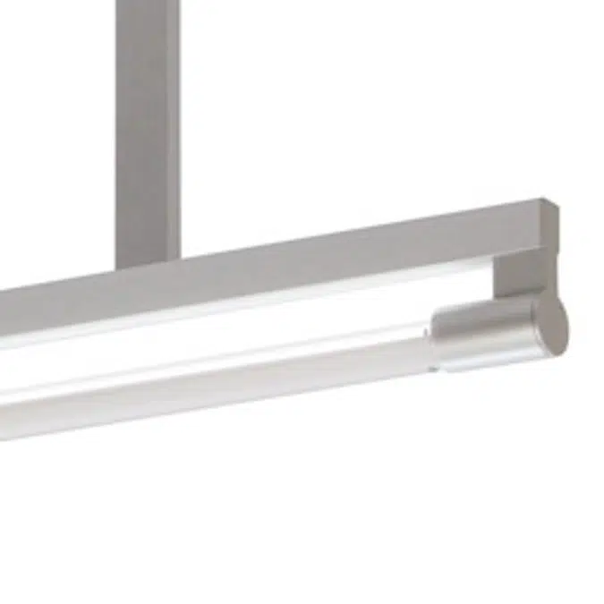 STICK ST8 - Trim 23 - T5 Single Lamp Ceiling Stem Mount Fixture