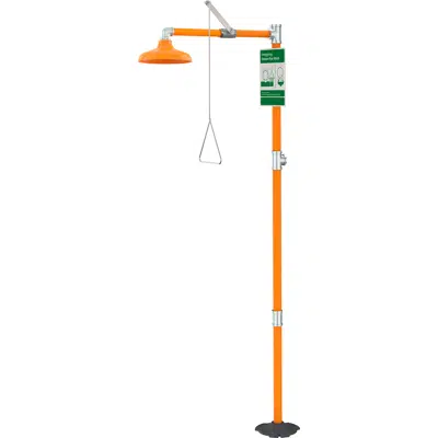 obraz dla G1662, Emergency Shower, Free Standing, Plastic Shower Head