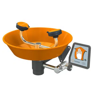 Image for G1750P, Eye/Face Wash, Wall Mounted, Plastic Bowl
