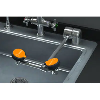 billede til G1779, Eye/Face Wash, Deck Mounted AutoFlow™ 90° Swing-Down