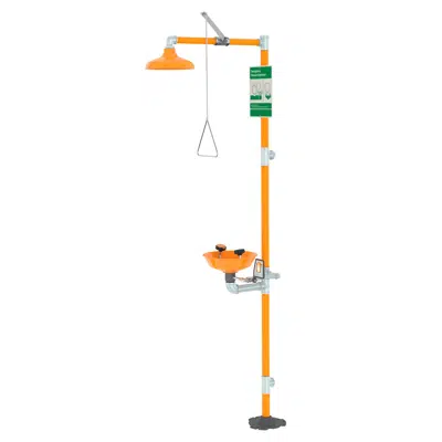 billede til G1950P, Safety Station with Eye/Face Wash, Plastic Bowl