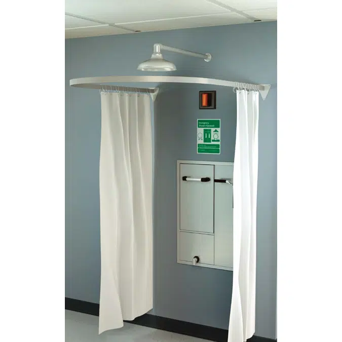 AP250-065, Modesty Curtain for Recessed Laboratory Units