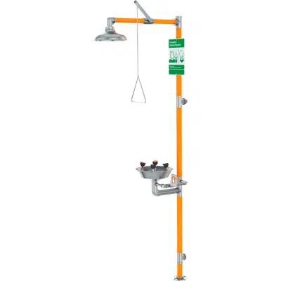 Immagine per G1994, Safety Station with WideArea™ Eye/Face Wash, All-Stainless Steel Construction