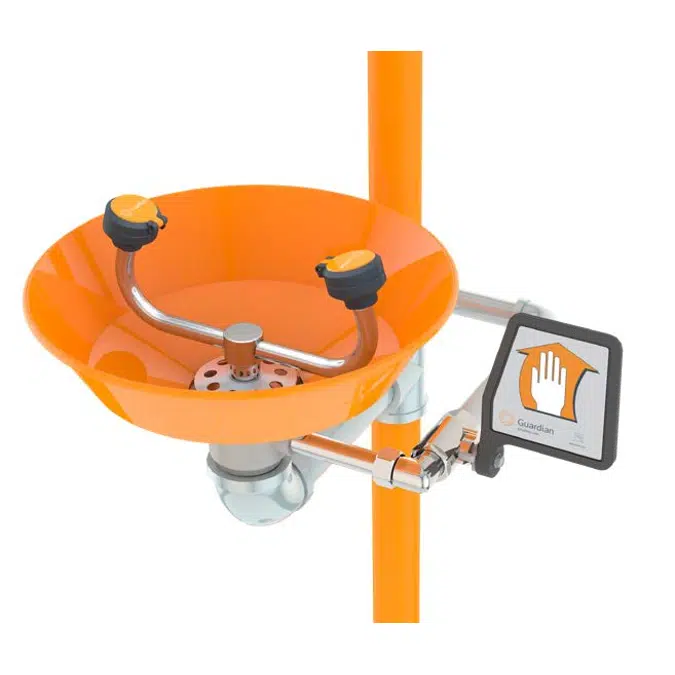 G1902P, Safety Station with Eyewash, Plastic Bowl