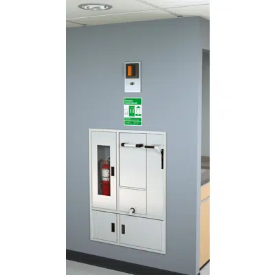 billede til GSC2662K,  Recessed Safety Center with Drain Pan, Exposed Shower Head
