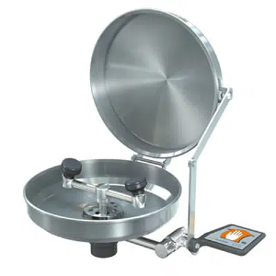 Image for G1814BC, Eyewash, Wall Mounted, Stainless Steel Bowl and Cover