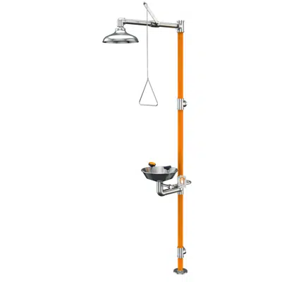 billede til G1996, Safety Station with Eye/Face Wash, All-Stainless Steel Construction