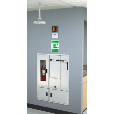 afbeelding voor GSC2652K, Recessed Safety Center with Drain Pan, Exposed Shower Head