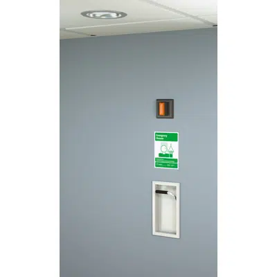 billede til GBF1671, Recessed Emergency Shower, Recess Mounted Shower Head