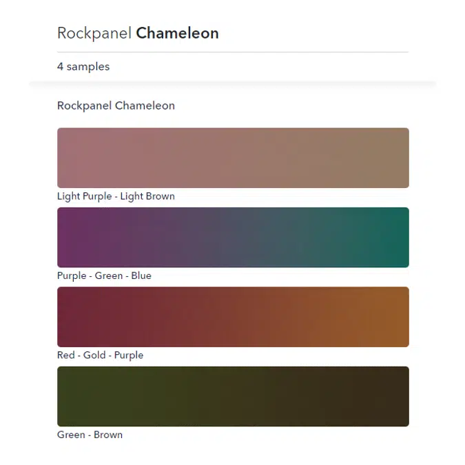 Rockpanel Chameleon