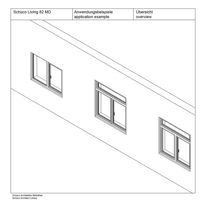 Fenster LivIng 82 MD, Innen öffnend