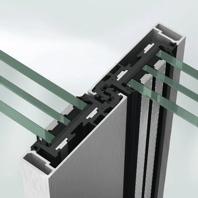 BIM objects - Free download! Sliding System AS PD 75.HI, Performance ...