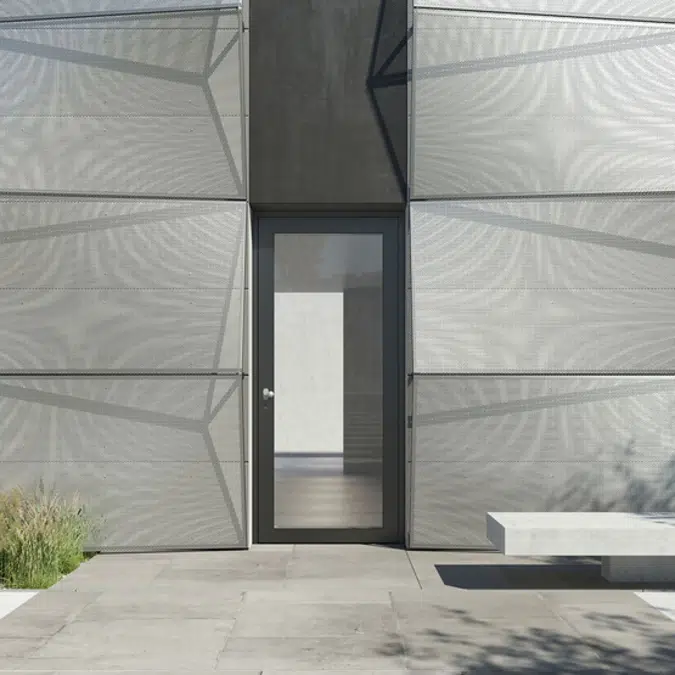 Door AD UP 75 BL, Inward opening