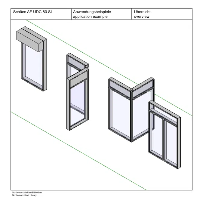 Façade AF UDC 80.SI