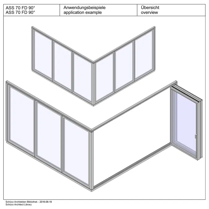 Folding Sliding System ASS 70 FD