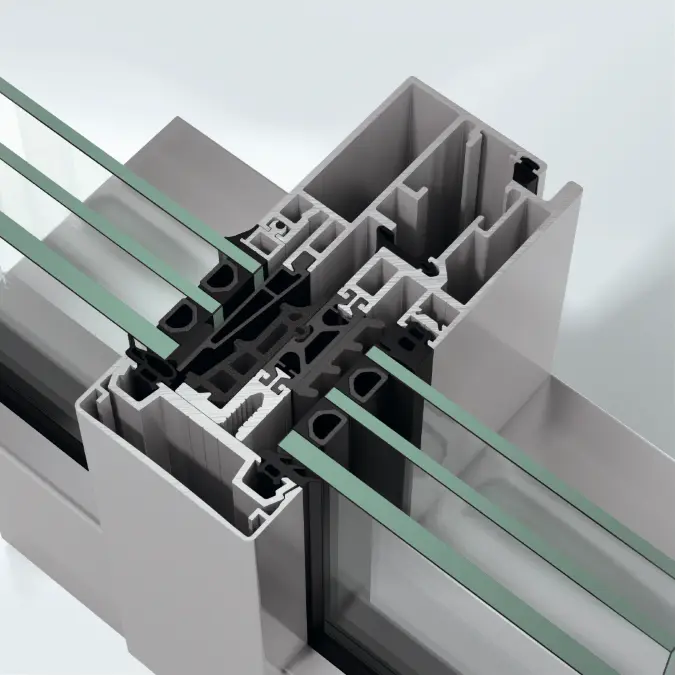 BIM objects - Free download! Façade FWS 60 CV.HI | BIMobject