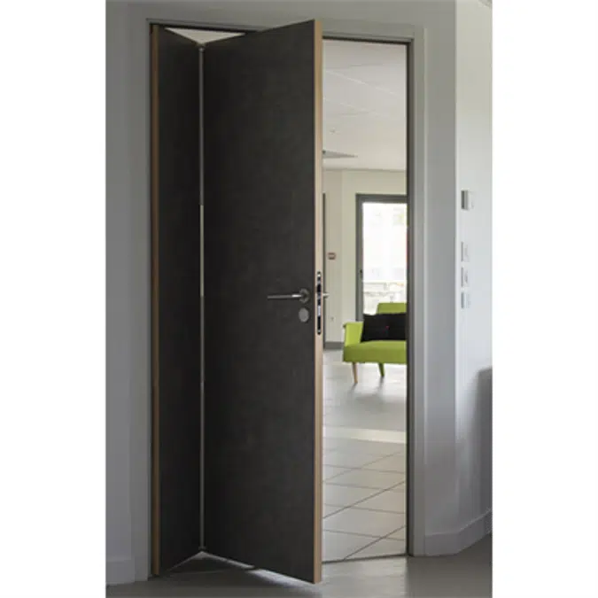 EDA - Double-action space-saving folding door waterproof