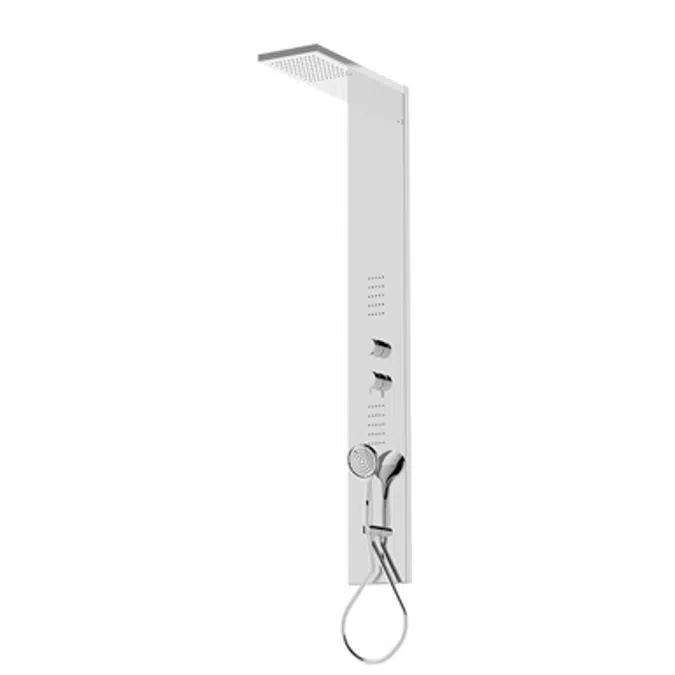 MyRing - complete shower column with single-lever mixer