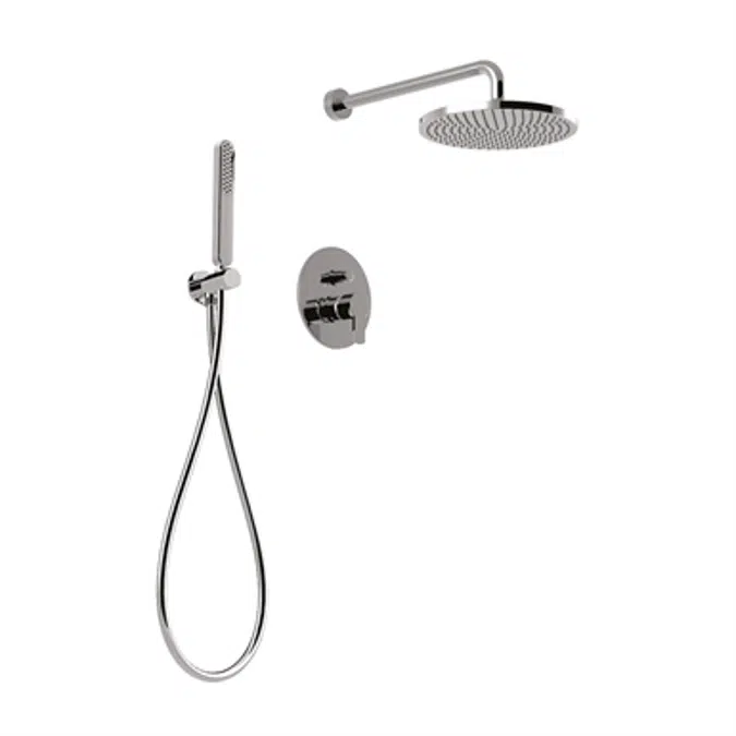 Surf - shower built-in single-lever mixer with diverter